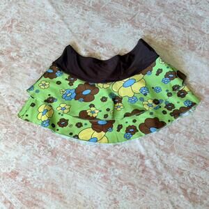 Y2K Body Glove Floral Print Skirt (Size S/P)